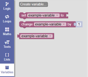 Exemple de variable